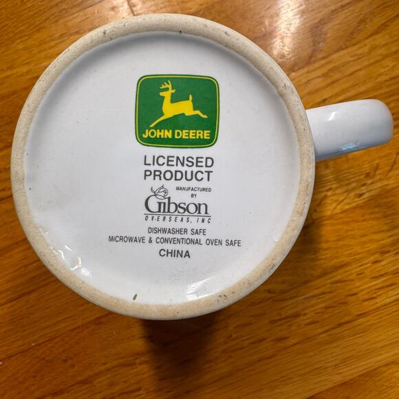 John Deere Plow Co Farmer's Pocket Companion 1892 12 oz. Ceramic Coffee Mug - Picture 3 of 7